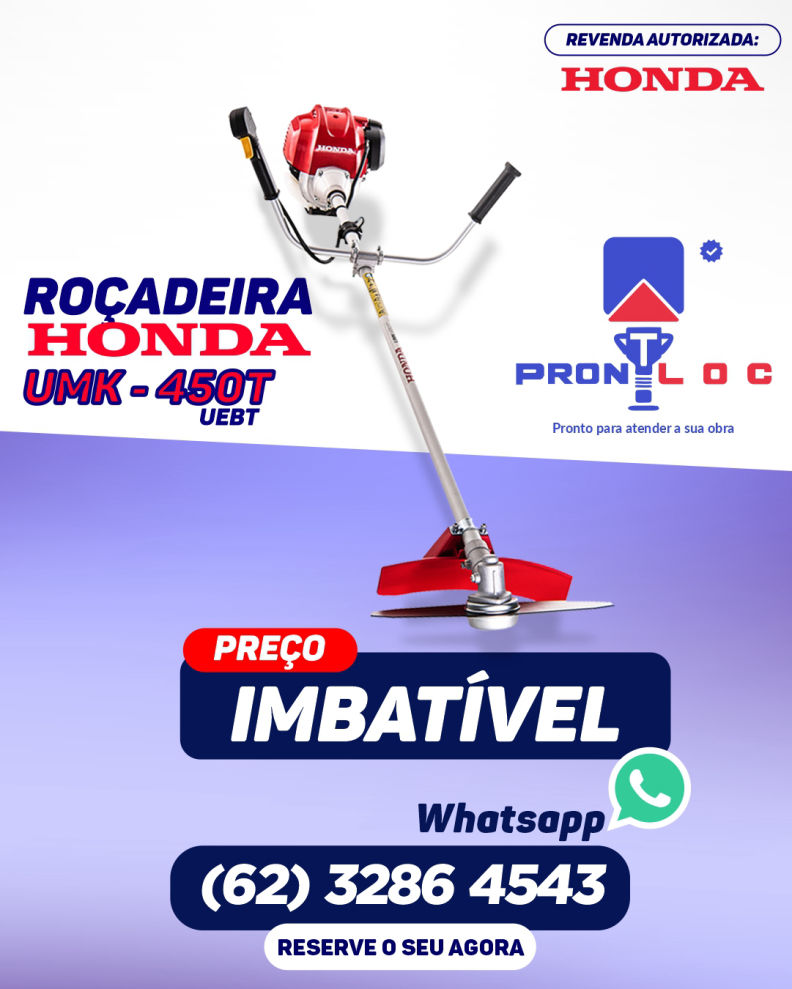 Roçadeira HONDA UMK-450T UEBT PRONT LOC